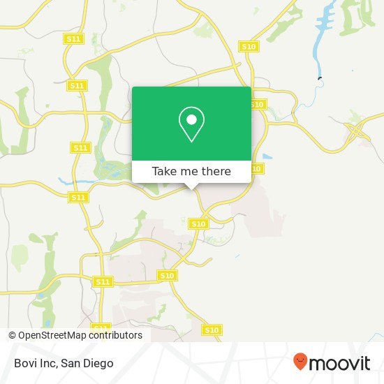 Bovi Inc map