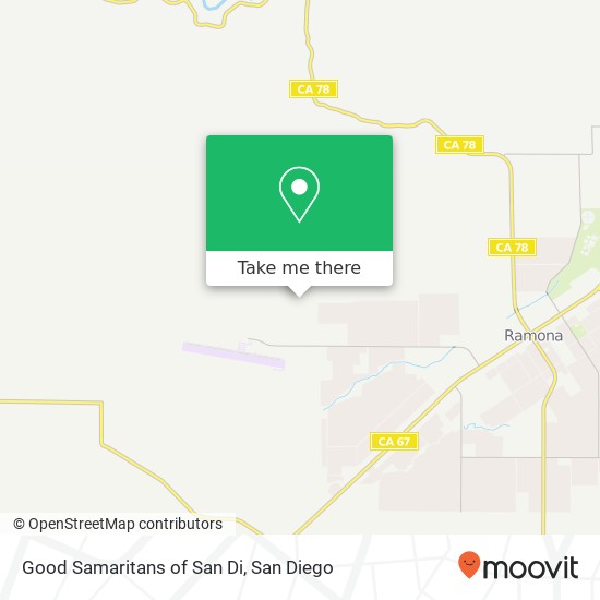 Mapa de Good Samaritans of San Di