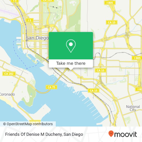 Friends Of Denise M Ducheny map