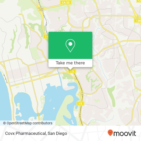 Covx Pharmaceutical map