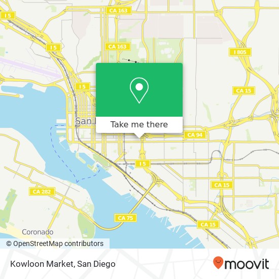 Kowloon Market map