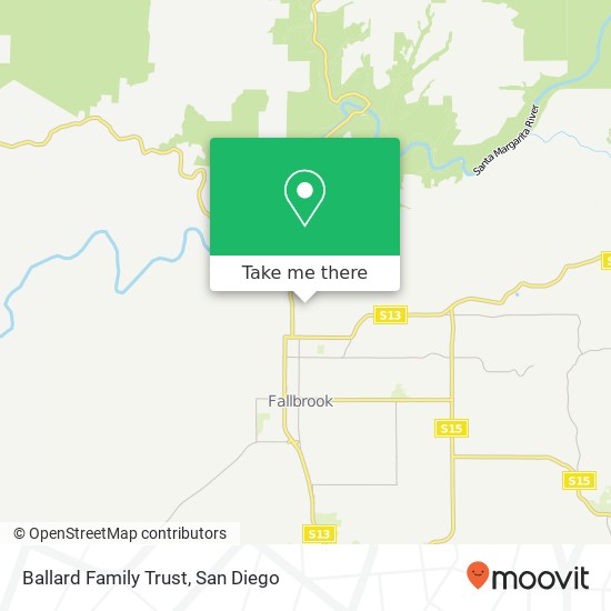 Ballard Family Trust map