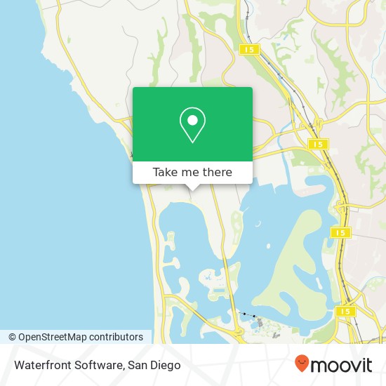 Mapa de Waterfront Software