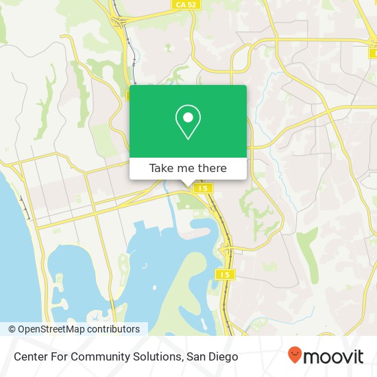 Mapa de Center For Community Solutions