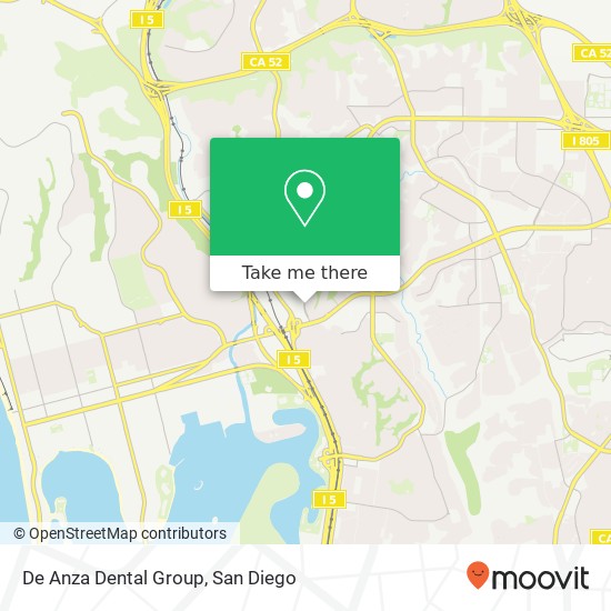 Mapa de De Anza Dental Group