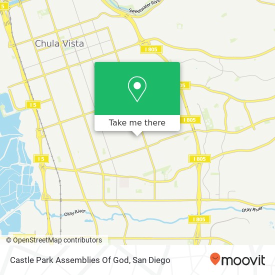 Castle Park Assemblies Of God map