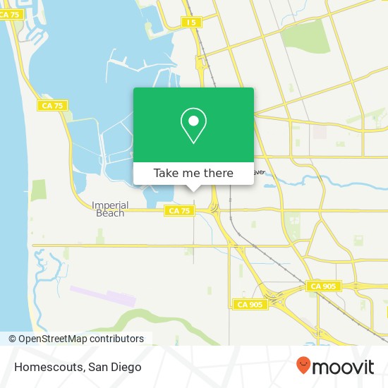 Homescouts map