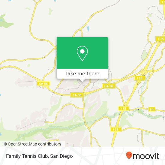 Family Tennis Club map