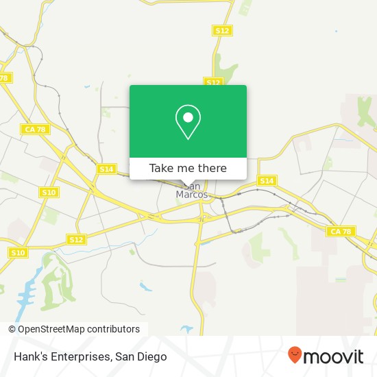 Mapa de Hank's Enterprises