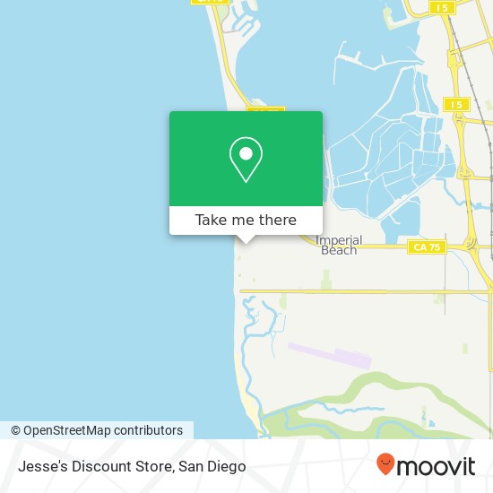 Jesse's Discount Store map