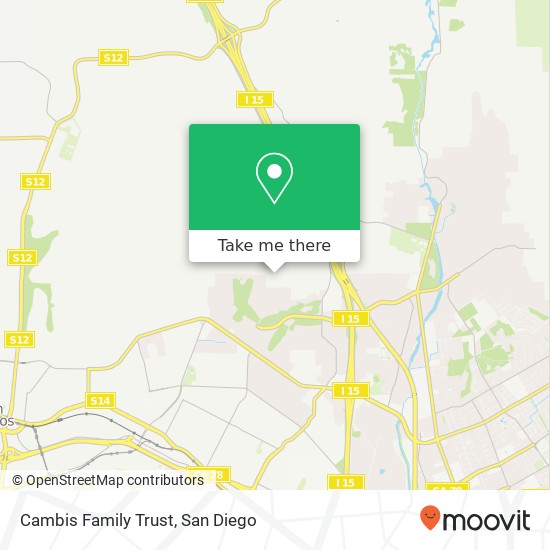 Mapa de Cambis Family Trust