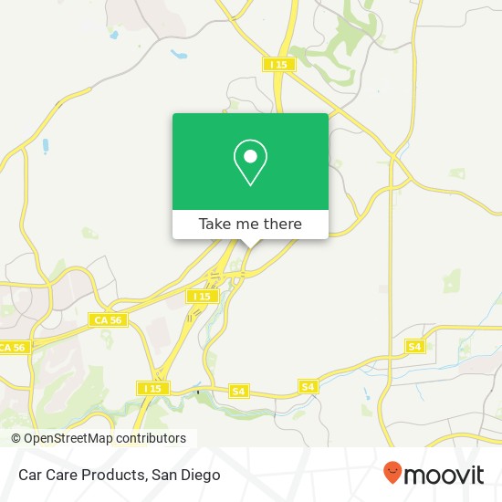 Car Care Products map