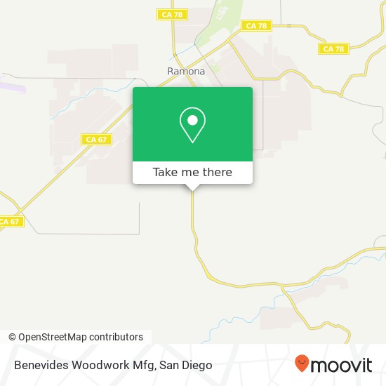 Mapa de Benevides Woodwork Mfg