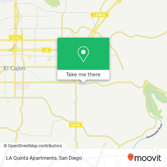 Mapa de LA Quinta Apartments