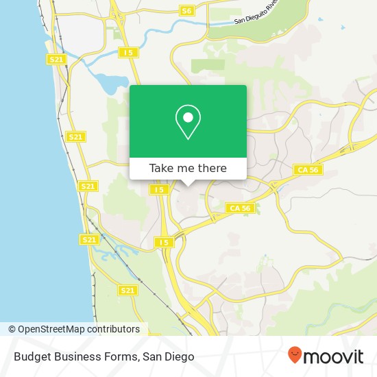 Budget Business Forms map