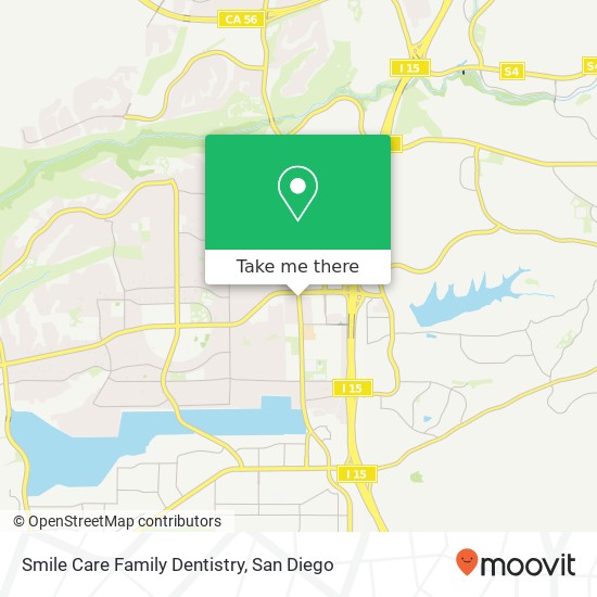 Mapa de Smile Care Family Dentistry