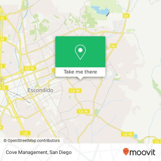 Mapa de Cove Management