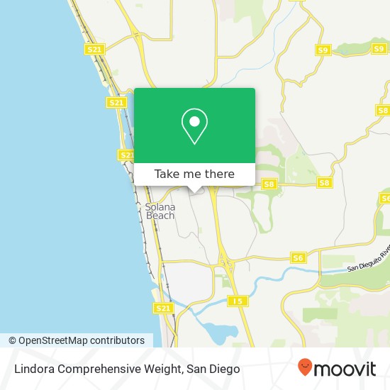 Lindora Comprehensive Weight map