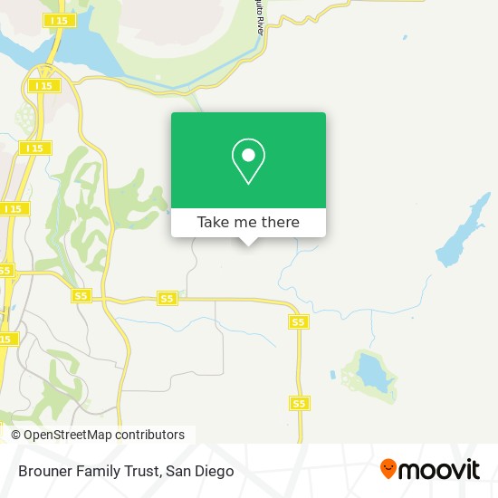 Brouner Family Trust map