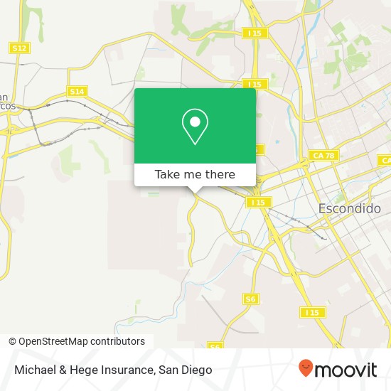 Michael & Hege Insurance map