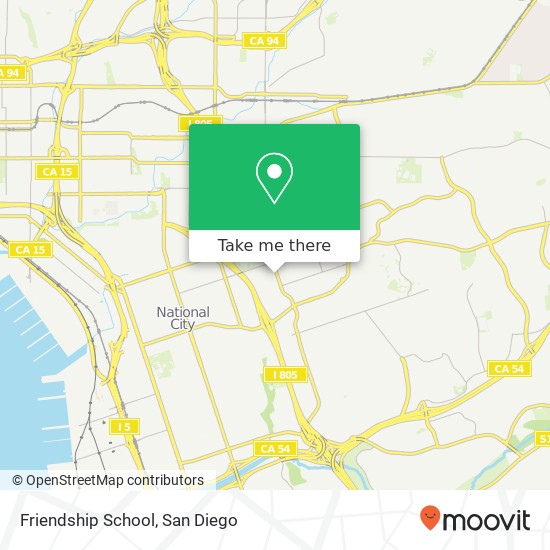 Mapa de Friendship School