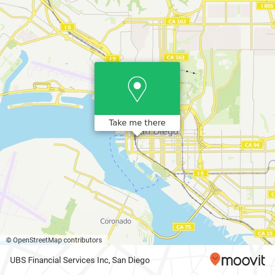 Mapa de UBS Financial Services Inc