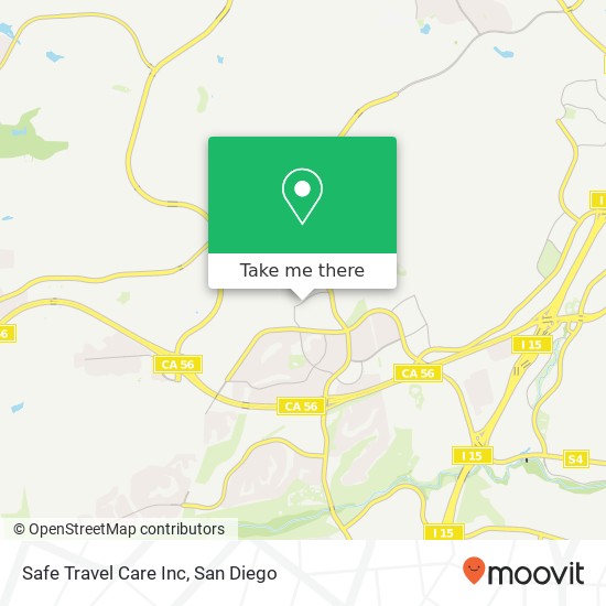 Safe Travel Care Inc map