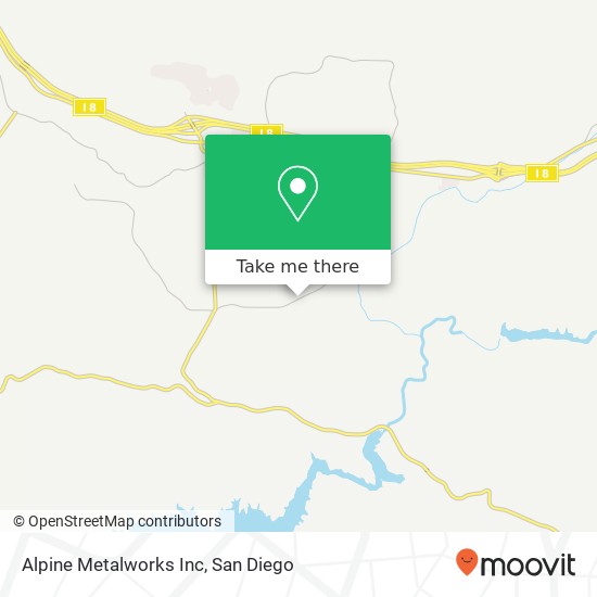 Alpine Metalworks Inc map