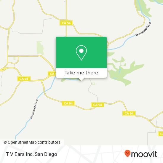 T V Ears Inc map