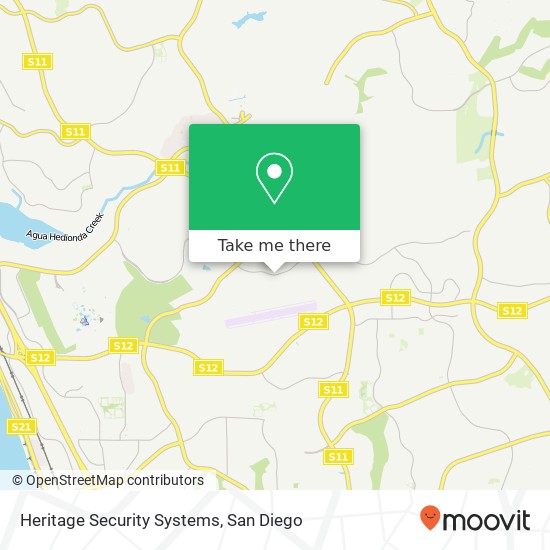 Mapa de Heritage Security Systems