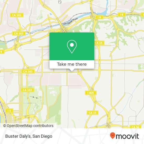 Mapa de Buster Daly's