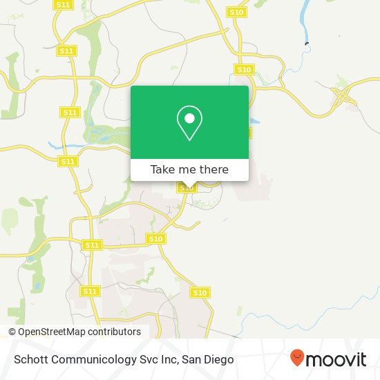 Mapa de Schott Communicology Svc Inc