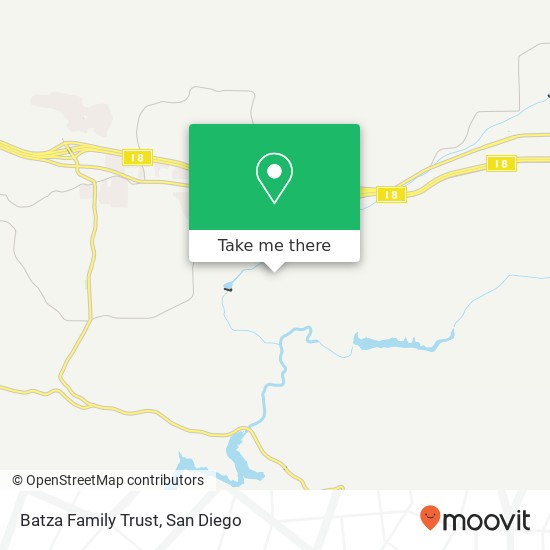 Mapa de Batza Family Trust