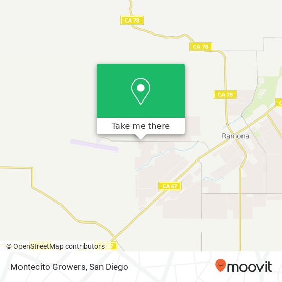 Mapa de Montecito Growers