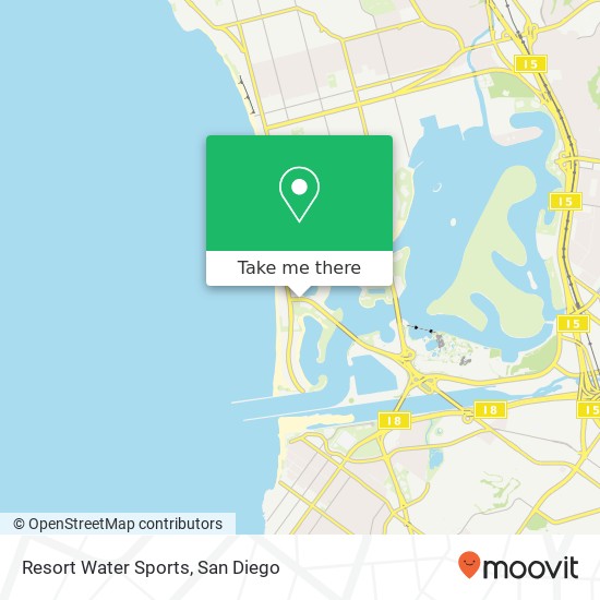 Resort Water Sports map