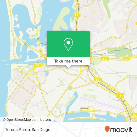 Teresa Puron map