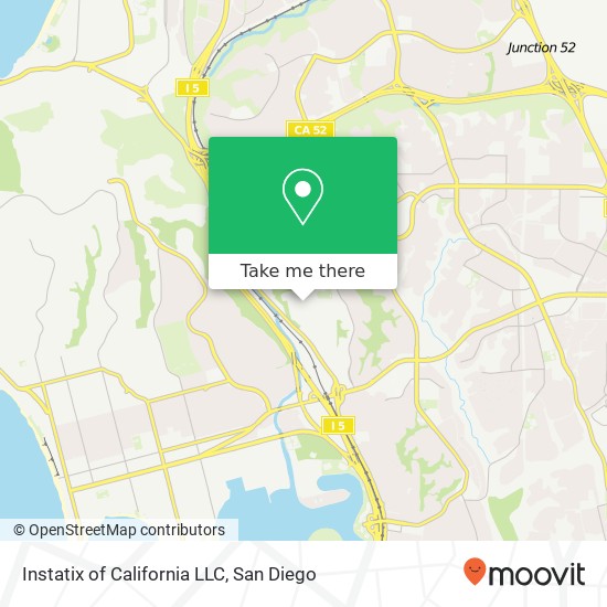 Mapa de Instatix of California LLC