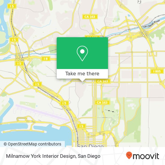 Mapa de Milnamow York Interior Design