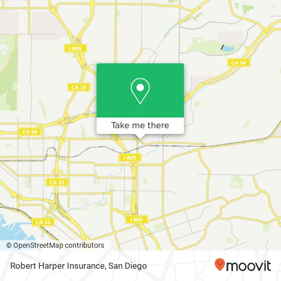 Robert Harper Insurance map