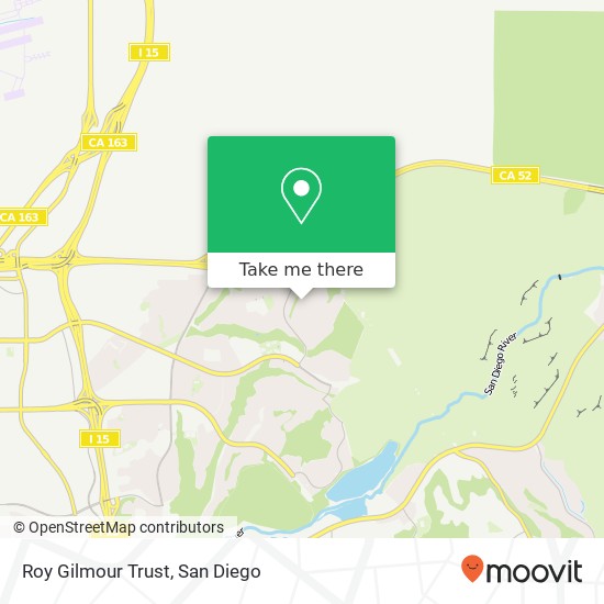 Roy Gilmour Trust map