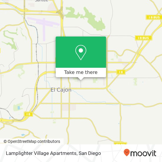 Mapa de Lamplighter Village Apartments