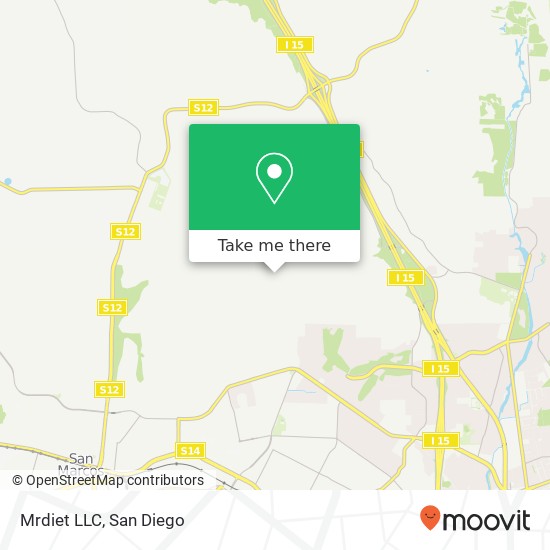 Mrdiet LLC map