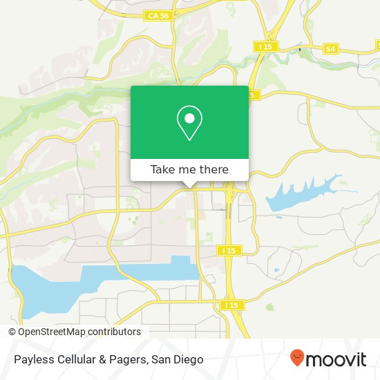 Mapa de Payless Cellular & Pagers