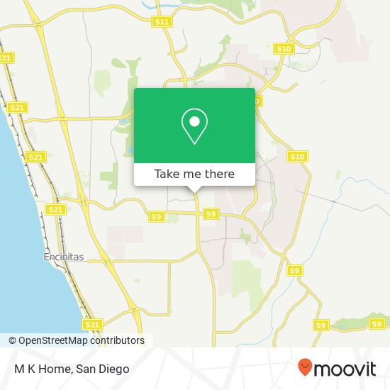 M K Home map