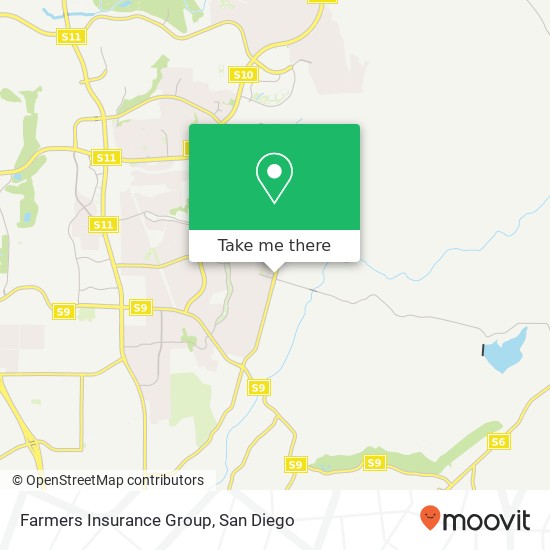 Mapa de Farmers Insurance Group