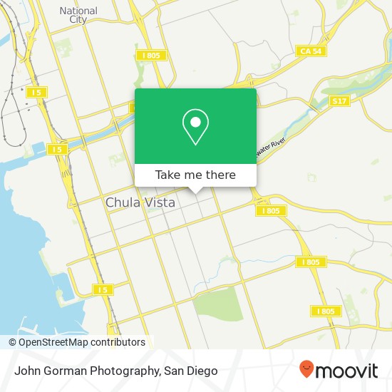 John Gorman Photography map