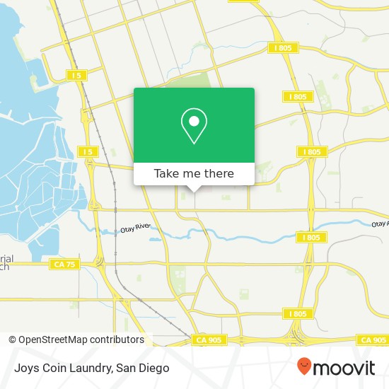 Mapa de Joys Coin Laundry