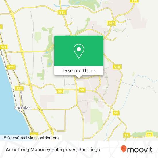 Armstrong Mahoney Enterprises map