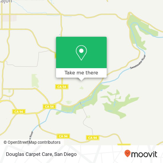 Mapa de Douglas Carpet Care