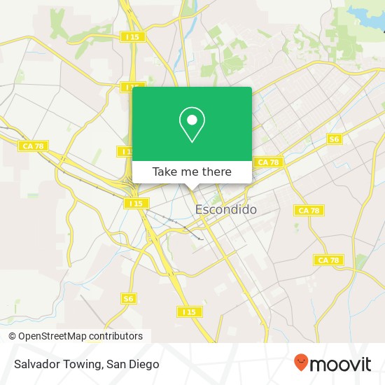 Mapa de Salvador Towing